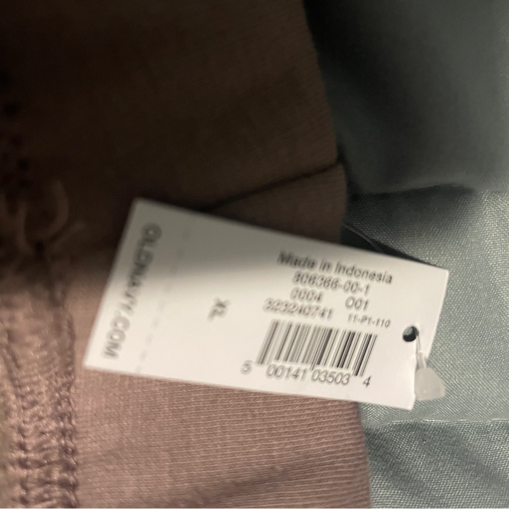 NWT Old Navy women’s fleece lined earthy Mauve leggings size XL - Picture 6 of 8